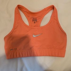 Nike Pro Orange Sports Bra